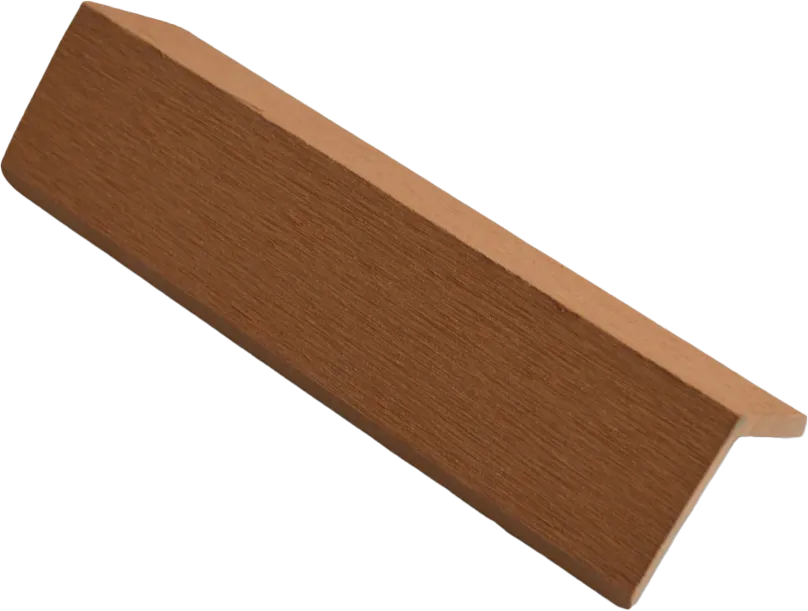 [WG121] L élzáró, klasszikus bordázott burkolathoz (Mogyoróbarna)