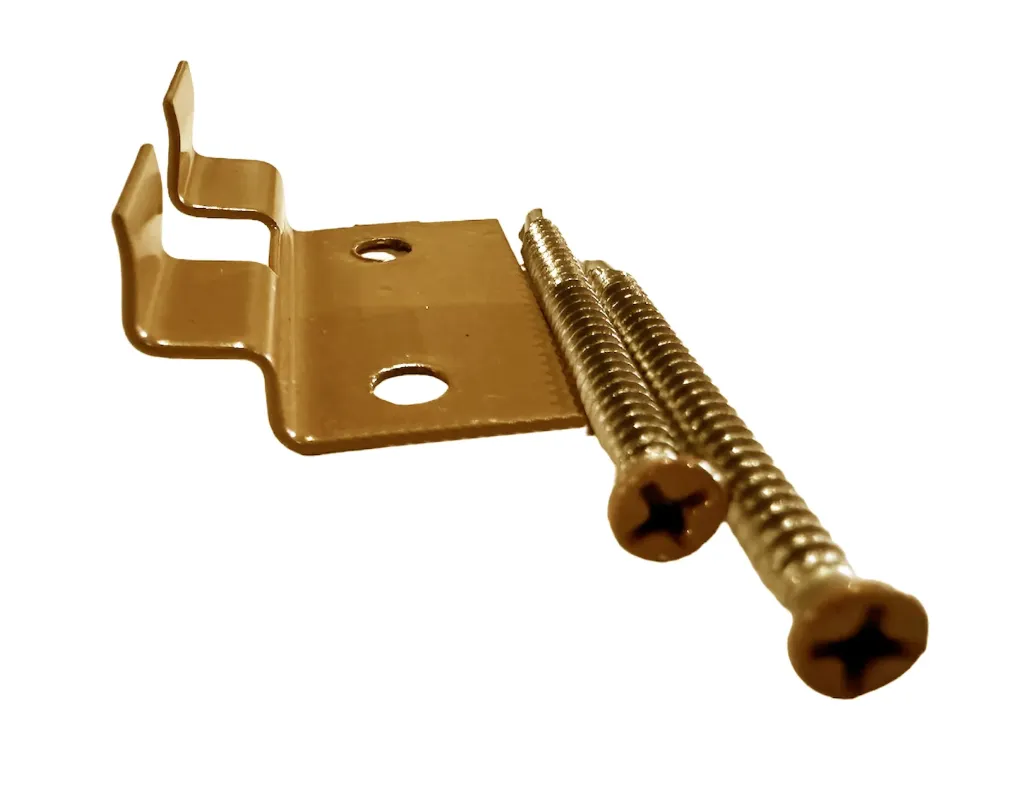 [WG1402] Indító klipsz csavarral Feelingwood gyorsösszeszerelésű teraszburkolathoz (Aranytölgy)