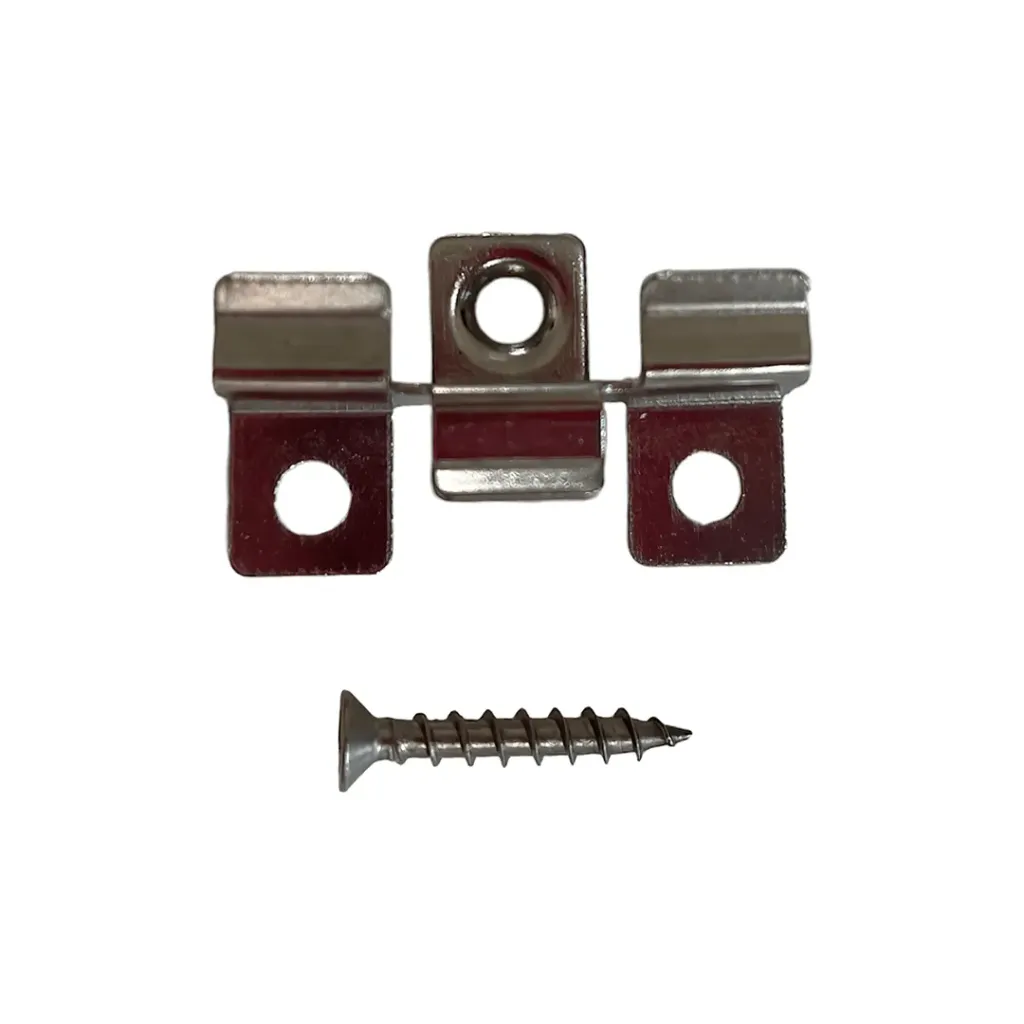 [WG053] Fémklipsz csavarral - WPC teraszburkolathoz