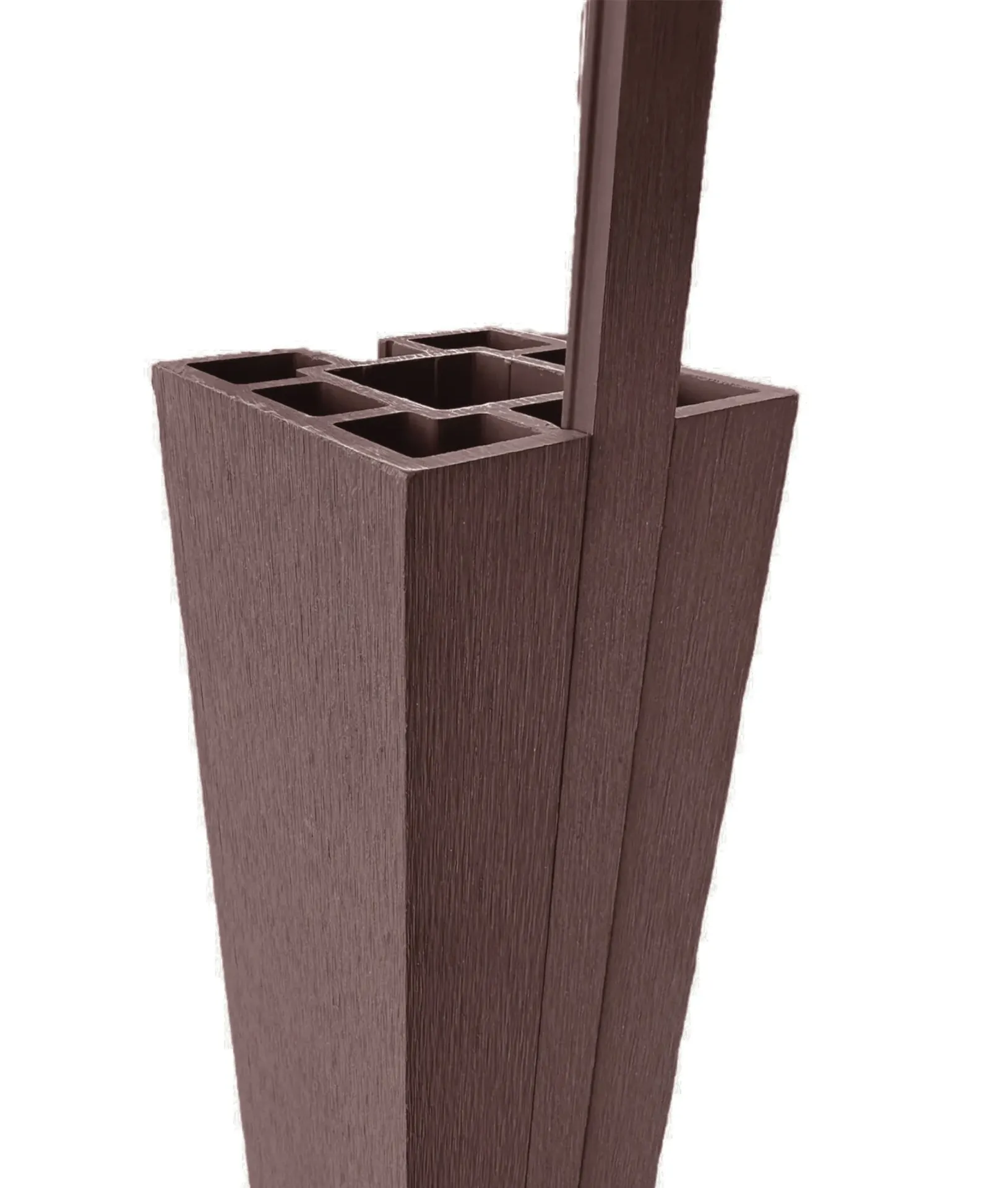 Núttakaró profil WPC kerítésoszlophoz