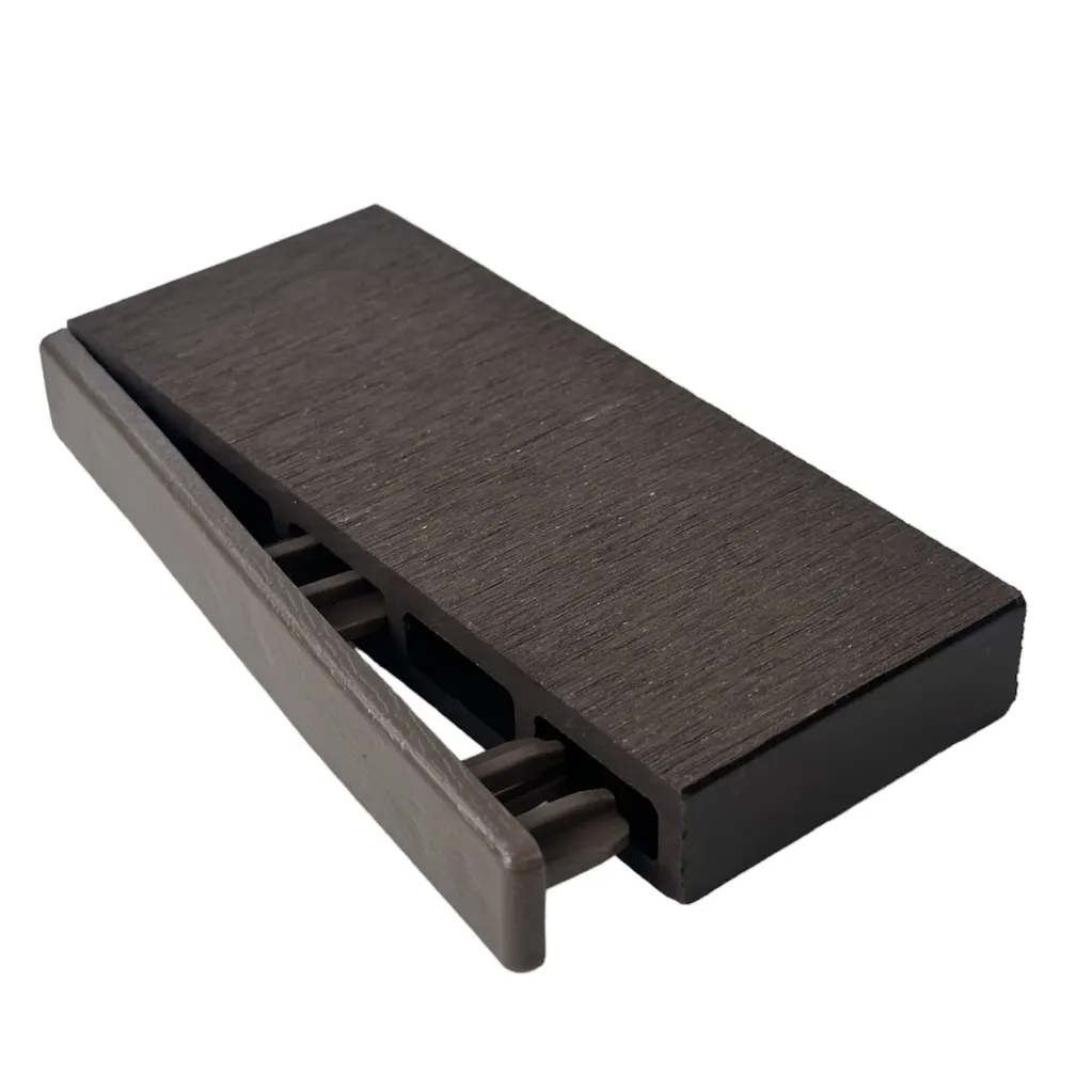 WPC kerítésléc végzáró dugó - hézagos kerítéshez